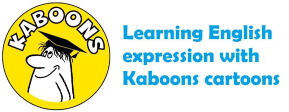Learning English expression with Kaboons cartoons